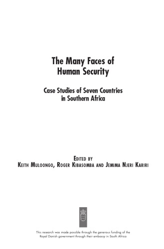 The Many Faces of Human Security: Case Studies of Seven Countries in Southern Africa