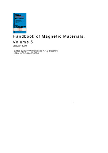 Handbook of Magnetic Materials: Volume 5