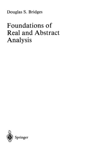 Foundations of Real and Abstract Analysis