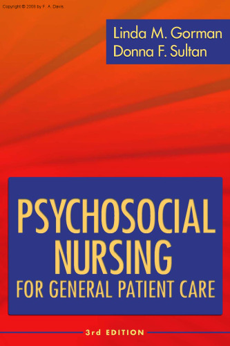 Psychosocial Nursing for General Patient Care 3rd Edition