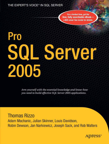 Pro SQL Server 2005 (Pro)