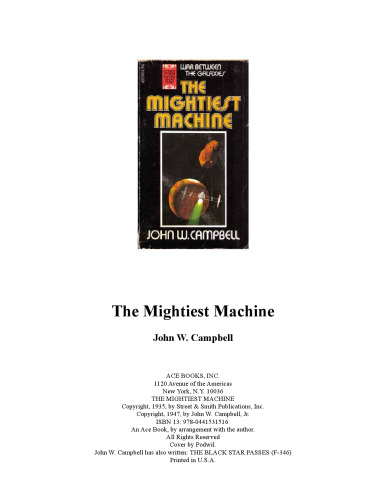 The Mightiest Machine