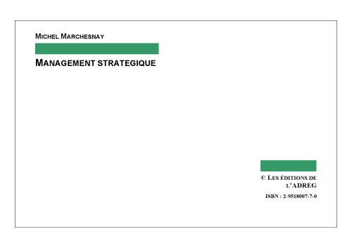Management stratégique