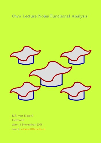 Own Lecture Notes Functional Analysis