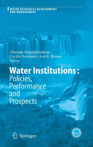 Water Institutions: Policies, Performance and Prospects