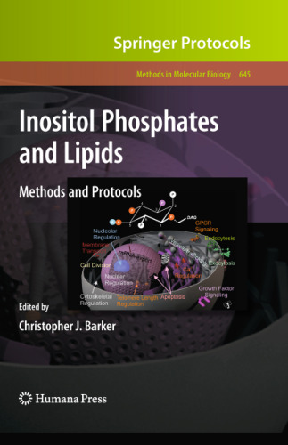 Inositol Phosphates and Lipids: Methods and Protocols