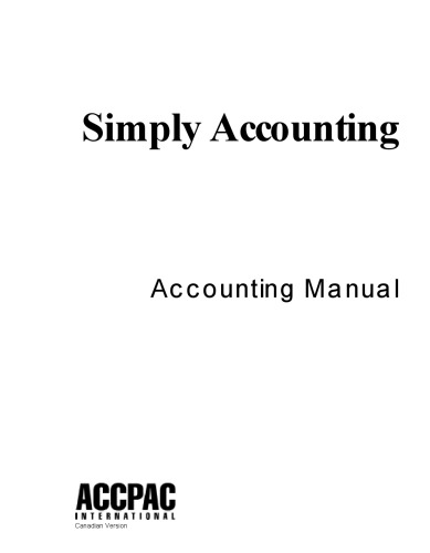 Simply Accounting