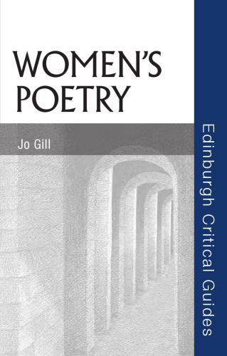 Women's Poetry (Edinburgh Critical Guides to Literature)
