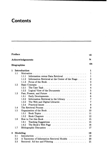 Modern information retrieval