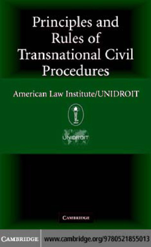 Principles of Transnational Civil Procedure