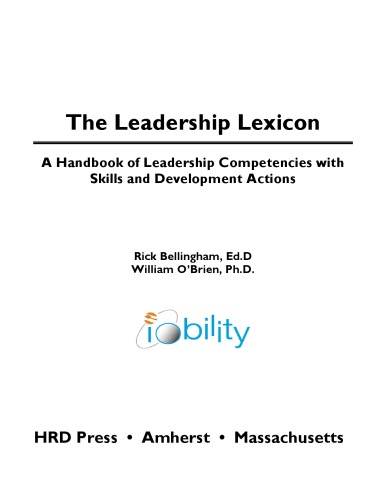The Leadership Lexicon
