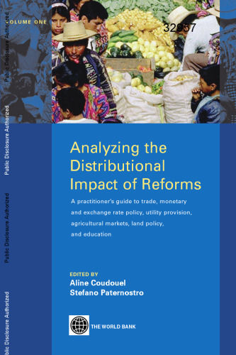 Analyzing the Distributional Impact of Reforms, Vol.1