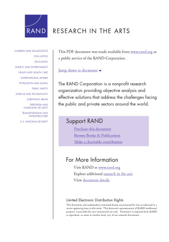 State Arts Agencies in Search of Themselves, 1965-2003