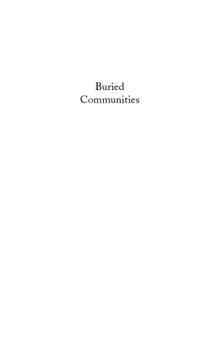 Buried Communities: Wordsworth and the Bonds of Mourning