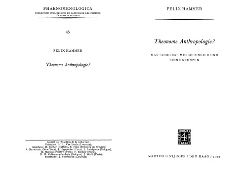 Theonome Anthropologie?: Max Schelers Menschenbild und Seine Grenzen