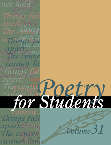 Poetry for Students, Vol. 31