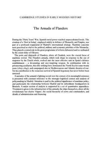The Armada of Flanders: Spanish Maritime Policy and European War, 1568-1668