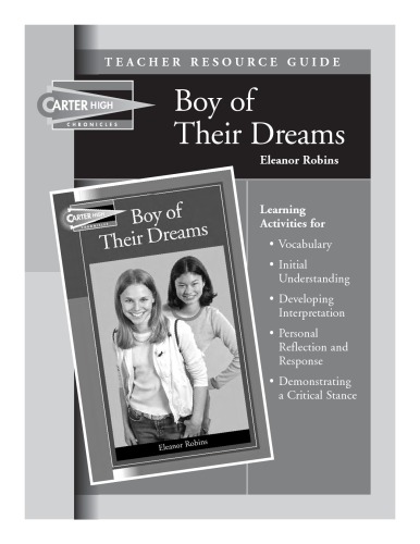 Boy of Their Dreams Teacher Resource Guide (Carter High Chronicles (Highinterest Readers))