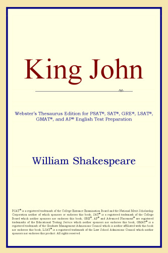 King John (Webster's Thesaurus Edition)