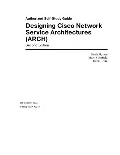 Designing Cisco Network Service Architectures, 2nd edition