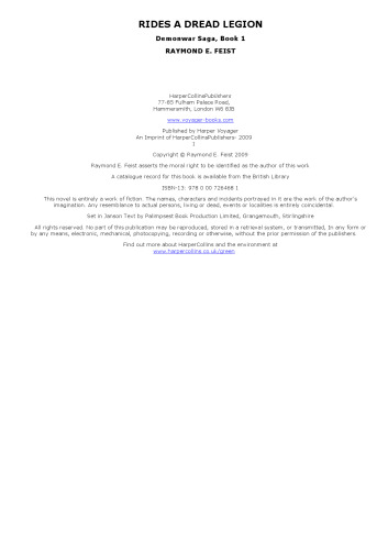 Rides a Dread Legion