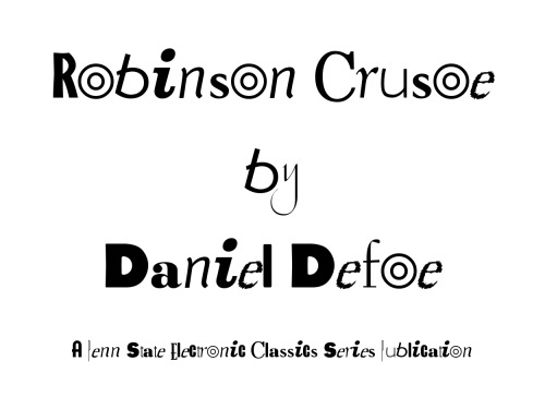Robinson Crusoe (Barnes & Noble Classics)
