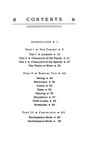 Getting Started in Bird Watching