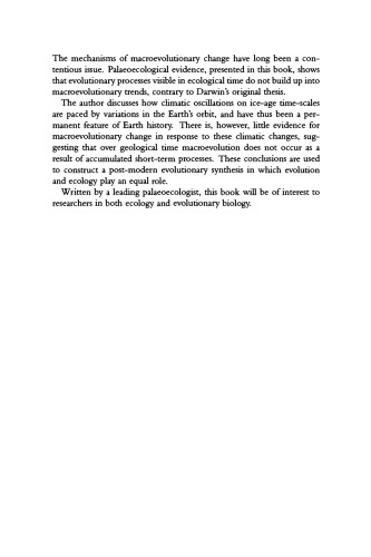 Evolution and Ecology: The Pace of Life