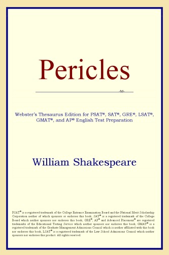 Pericles (Webster's Thesaurus Edition)