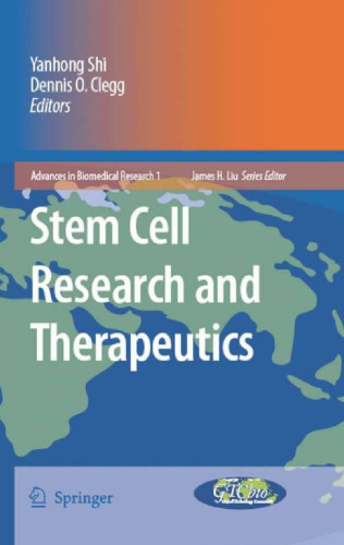 Stem Cell Research and Therapeutics (Advances in Biomedical Research)