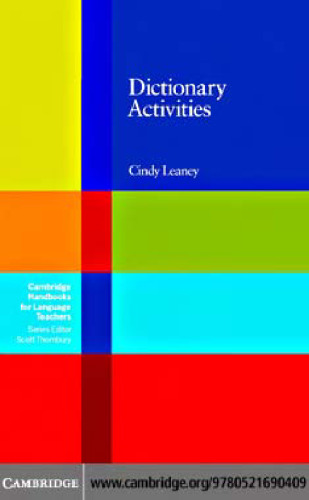 Dictionary Activities (Cambridge Handbooks for Language Teachers)