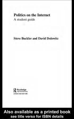 Politics on the Internet: A Student Guide