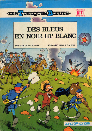 Les tuniques bleues, tome 11 : Des Bleus en noir et blanc