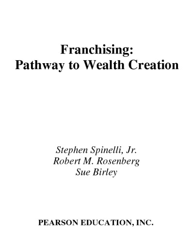 Franchising: Pathway to Wealth Creation