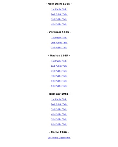 The Collected Works of J. Krishnamurti: 1965-1966 : The Beauty of Death