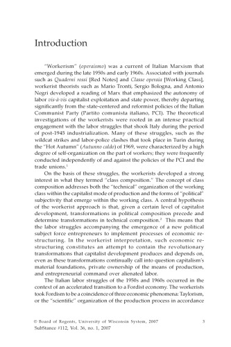 SubStance: A Review of Theory and Literary Criticism