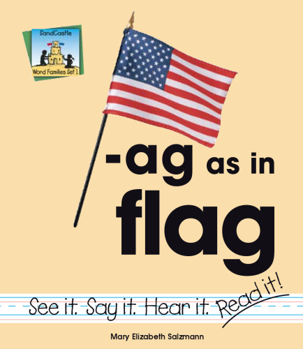 Ag As in Flag (Word Families Set 1)