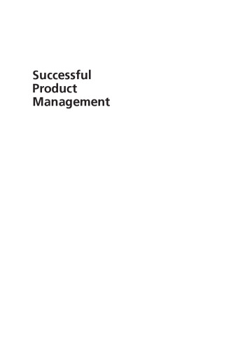 Successful Product Management (Sales & Marketing Series)
