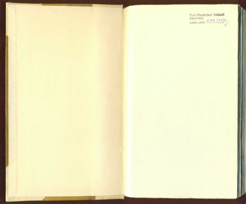 Természeti história. 1. Az állatok országa