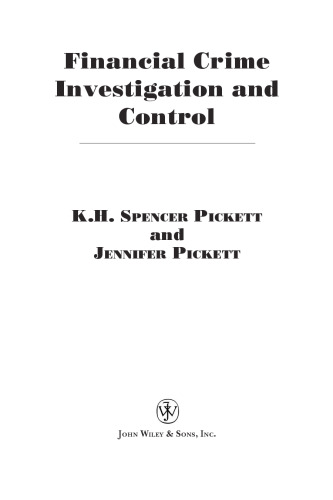 Financial Crime Investigation and Control