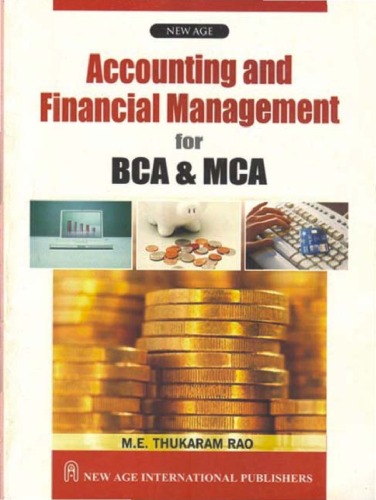 Accounting and Financial Management for BCA and MCA