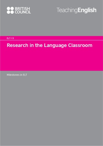 Research in the Language Classroom (Developments in English Language Teaching)