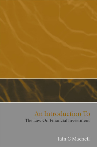 An Introduction to the Law on Financial Investment