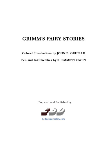 Grimm's Fairy Stories