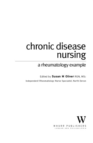 Chronic Disease Nursing: A Rheumatology Example