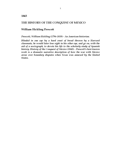 History of the conquest of Mexico,: And History of the conquest of Peru (The Modern library of the world's best books)