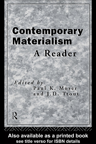 Contemporary Materialism: A Reader