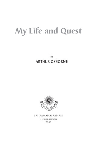 My Life and Quest