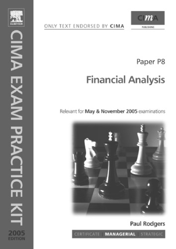 CIMA Exam Practice Kit: Financial Analysis