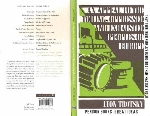 An Appeal to the Toiling, Oppressed and Exhausted Peoples of Europe (Penguin Great Ideas)